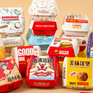 Customized Burger Packaging Box