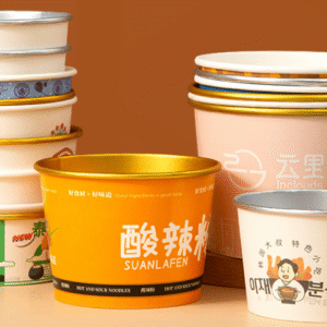 Customized food packaging bowl
